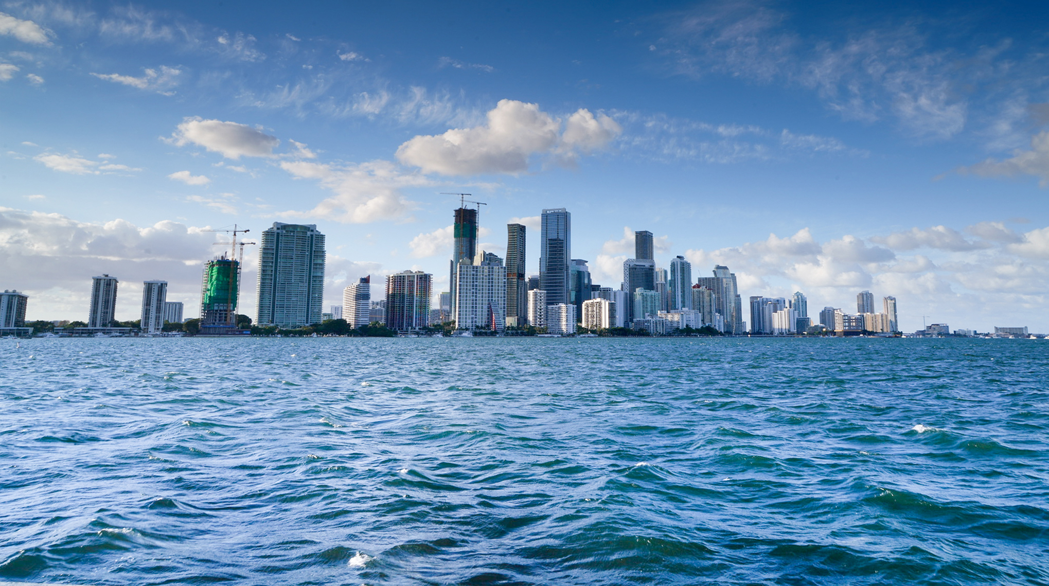 Brickell skyline view